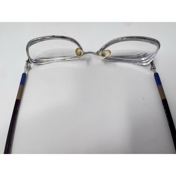 Carolina Herrera VHE192K Eyeglass Frames Only 53-15-140 OE60 Purple main image 9